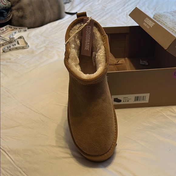 Women's Tan Ankle Boots - Picture 1 of 5